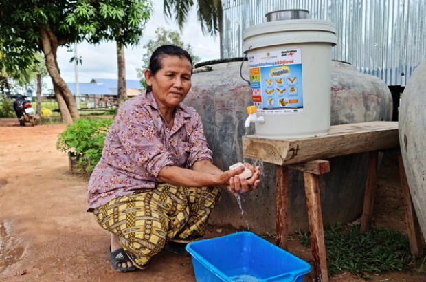 Contributing to “practical hygiene practice” in Cambodia