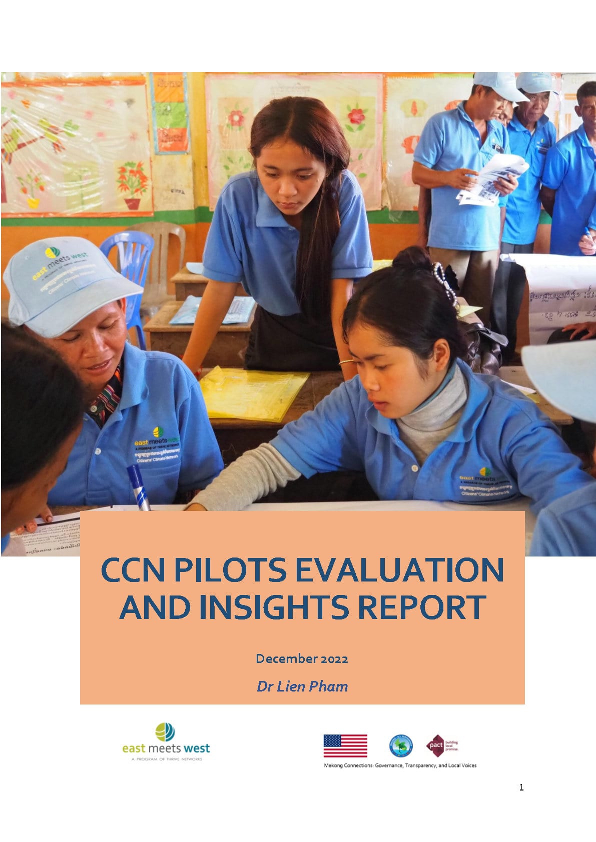 CCN Pilots Evaluation and Insights Report