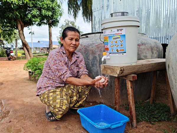 Contributing to “practical hygiene practice” in Cambodia