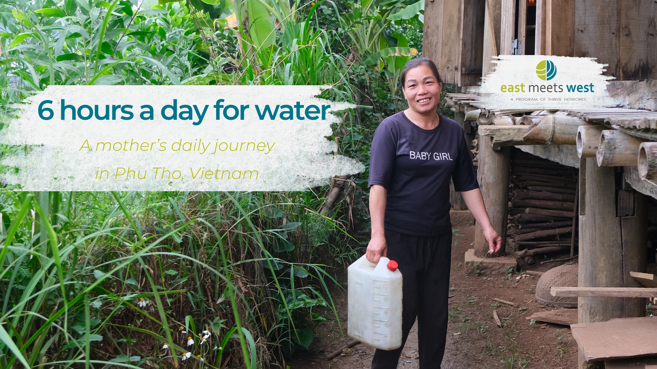 Six Hours a Day for Water: The Story of Ms. Bùi Thị Mượt in Phú Thọ